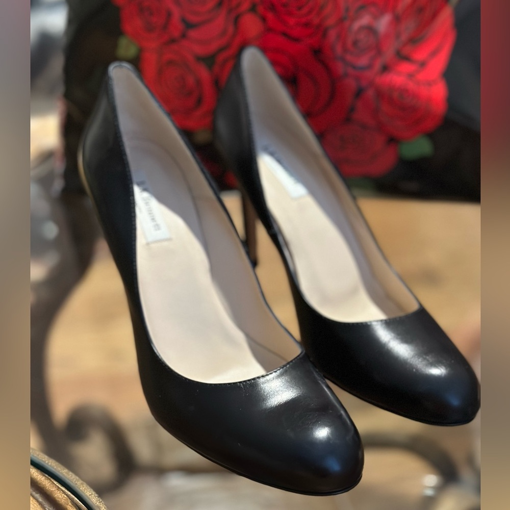 L.K Bennett Shilo Black Heels 40